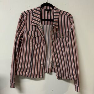 Tribal striped jacket